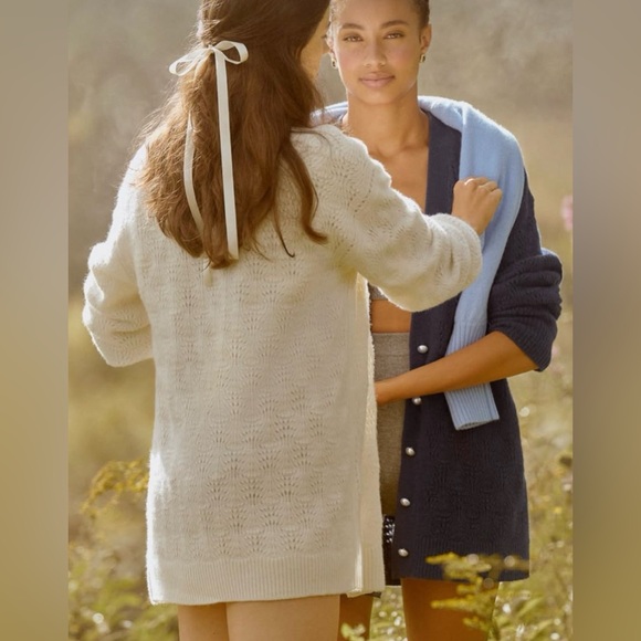 Hill House The Grandpa Cardigan - Cream - NWOT - Picture 2 of 10